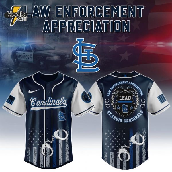 St. Louis Cardinals MLB x Law Enforcement Appreciation 2025 Jersey