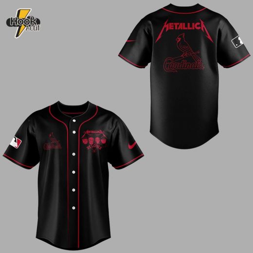 St. Louis Cardinals x Metallica Night Special Baseball Jersey