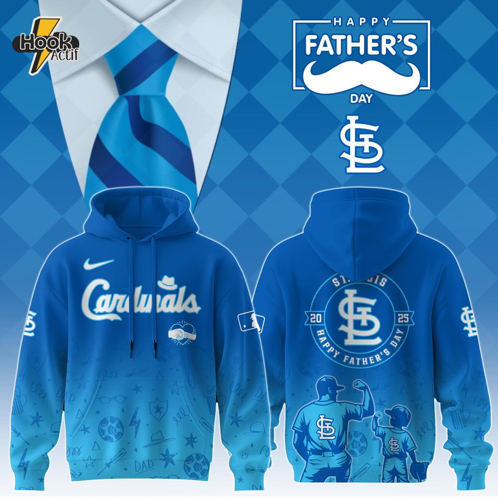 StLouis Cardinals Special Father’s Day Limited Edition Hoodie StLouis Cardinals Special Father’s Day Limited Edition Hoodie