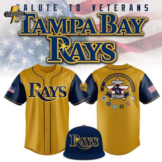 Tampa Bay Rays Salute to Service Special Baseball Jersey