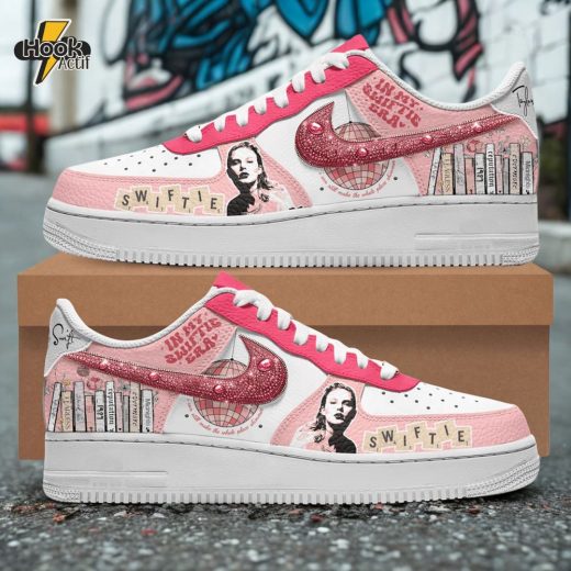 Taylor Swift In My Swiftie Era Nike Air Force 1 Sneaker Limited Edition Design