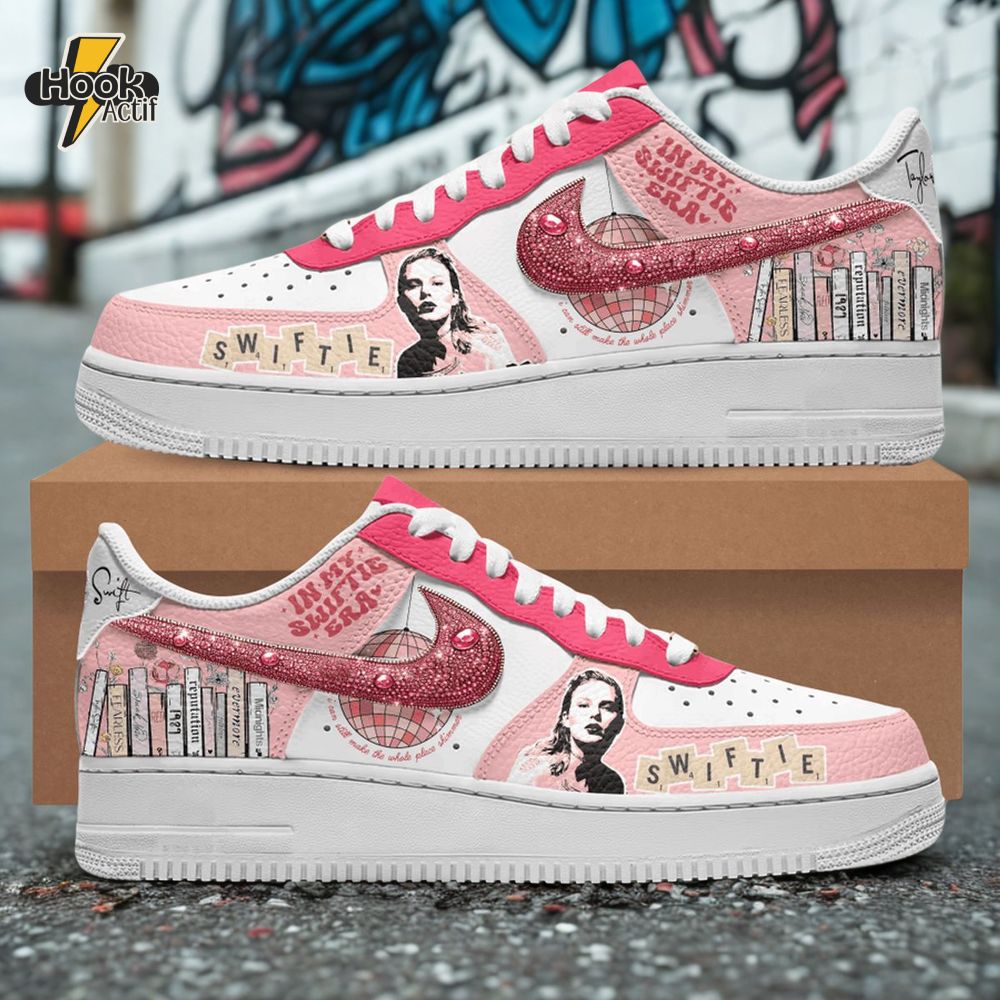 Taylor Swift In My Swiftie Era Nike Air Force 1 Sneaker Limited Edition Design Taylor Swift In My Swiftie Era Nike Air Force 1 Sneaker Limited Edition Design