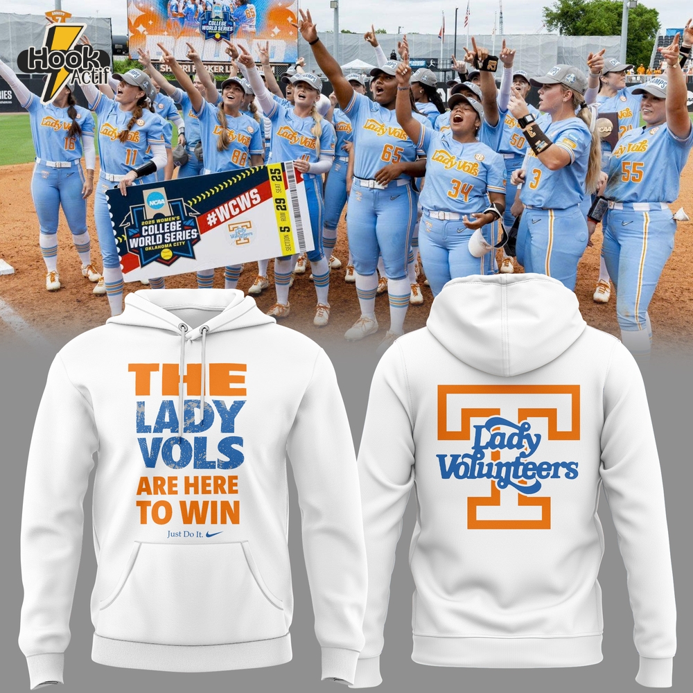 Tennessee Lady Volunteers Softball Are Here To Win Hoodie Tennessee Lady Volunteers Softball Are Here To Win Hoodie