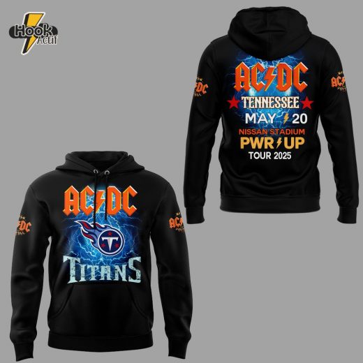 Tennessee Titans Music Concert 2025 Black Hoodie