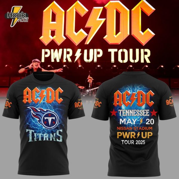 Tennessee Titans Music Concert 2025 Black Tee