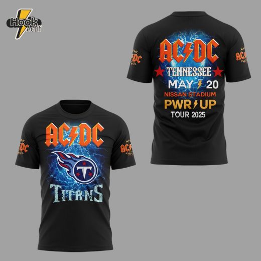 Tennessee Titans Music Concert 2025 Black Tee