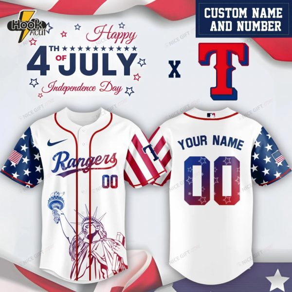 Texas Rangers Special Independence Day Limited Edition Jersey
