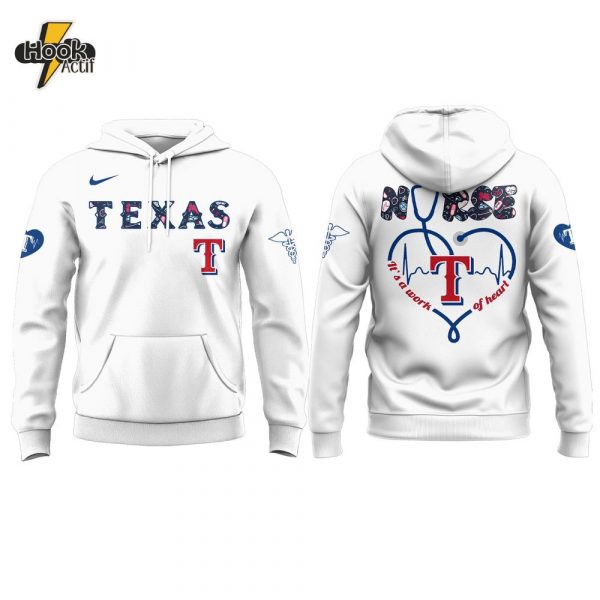 Texas Rangers x Nurses Night Special Hoodie – Buy Online at HookActif.com