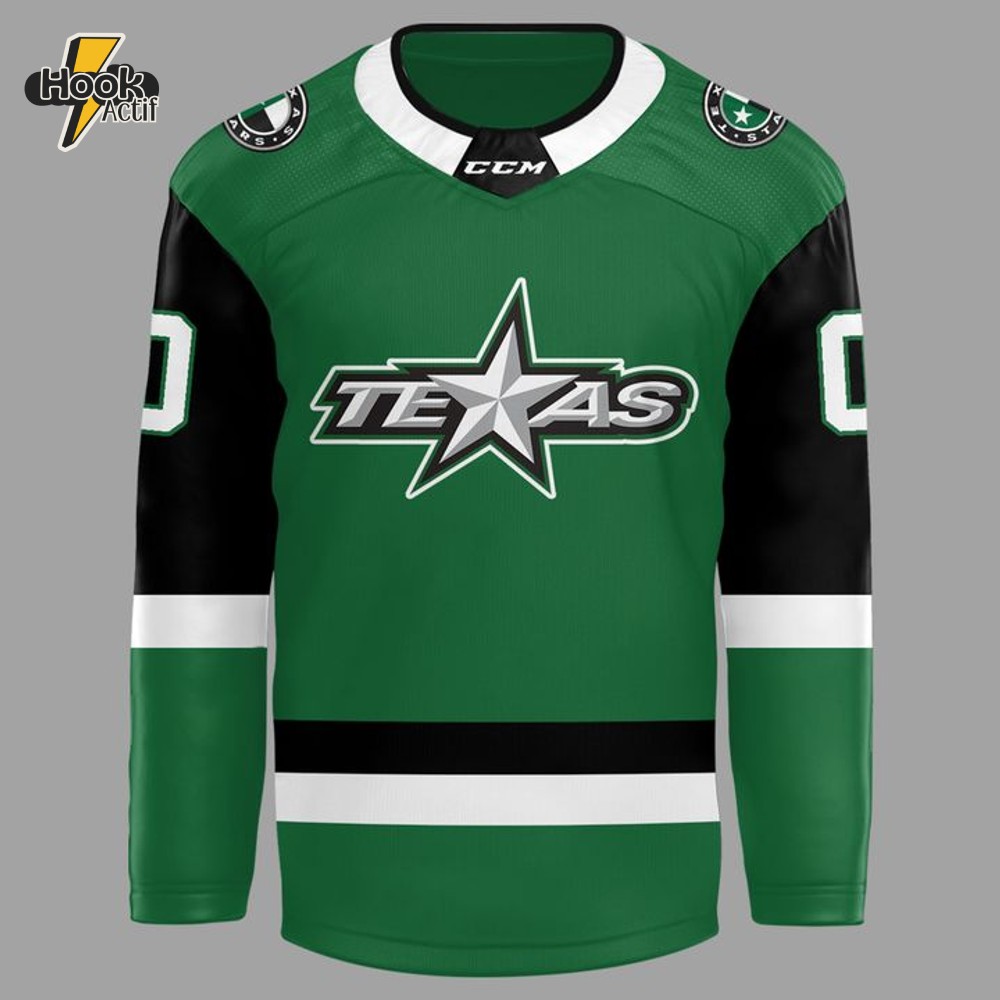 Texas Stars 2025 Custom Hockey Jersey Texas Stars 2025 Custom Hockey Jersey