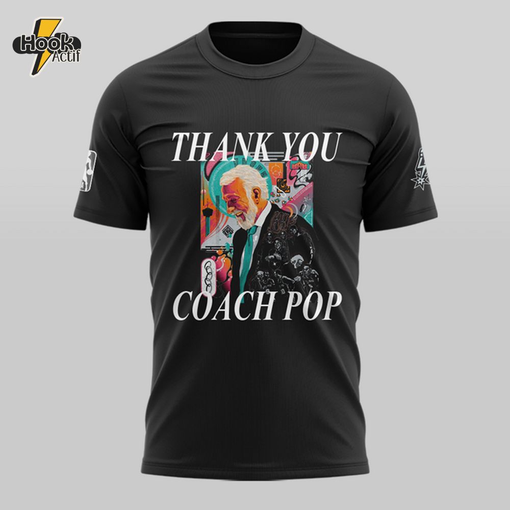 Thank you Gregg Popovich tshirt 2025 Thank you Gregg Popovich tshirt 2025