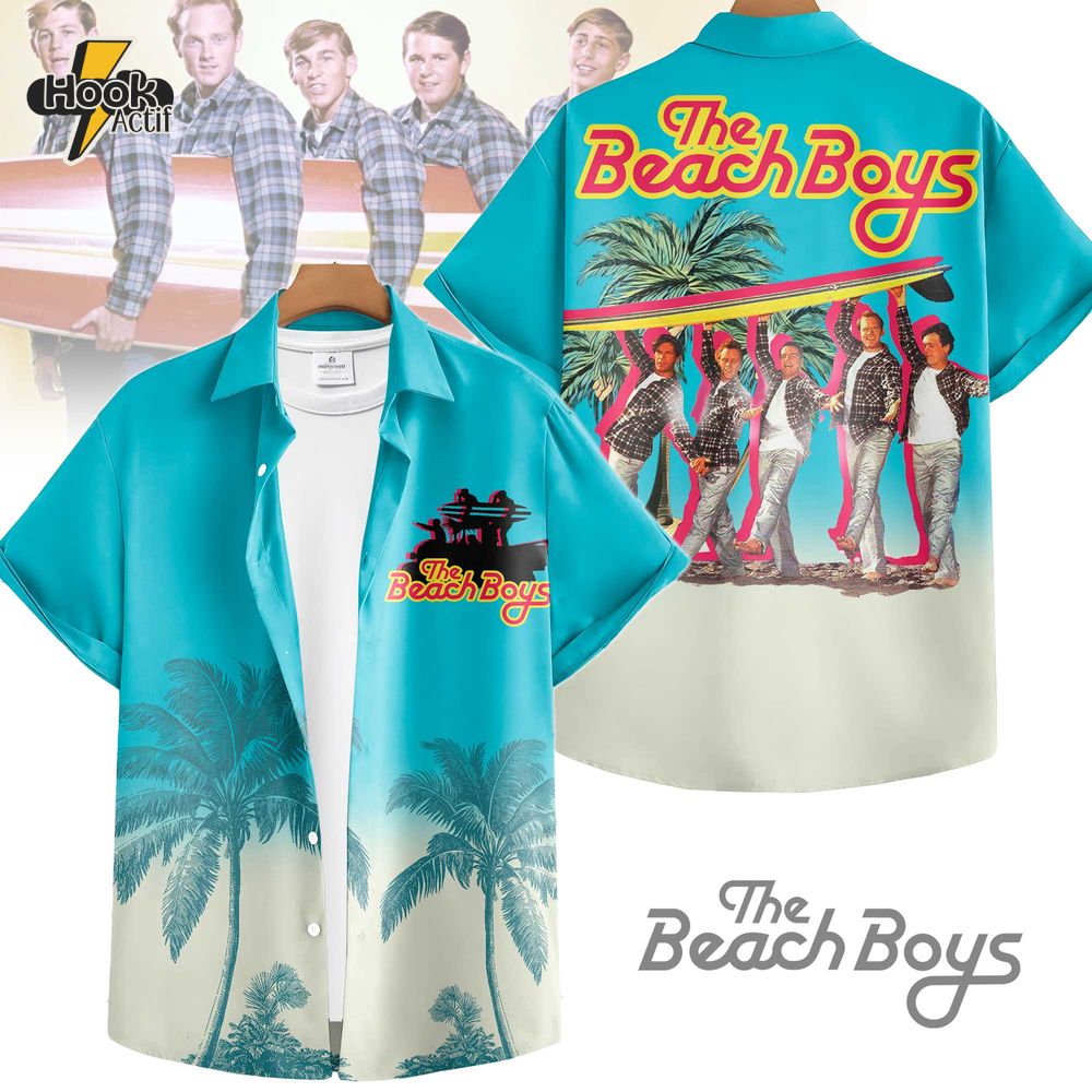 The Beach Boys American Rock Band New 2025 Hawaiian Shirt The Beach Boys American Rock Band New 2025 Hawaiian Shirt