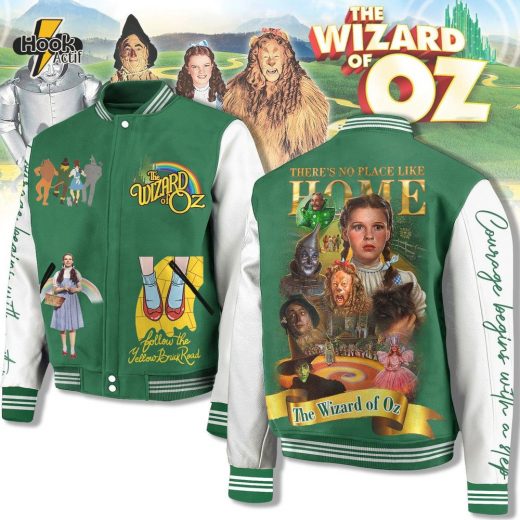 The Wizard of OZ “There is no Place like Home” Special Baseball Jacket