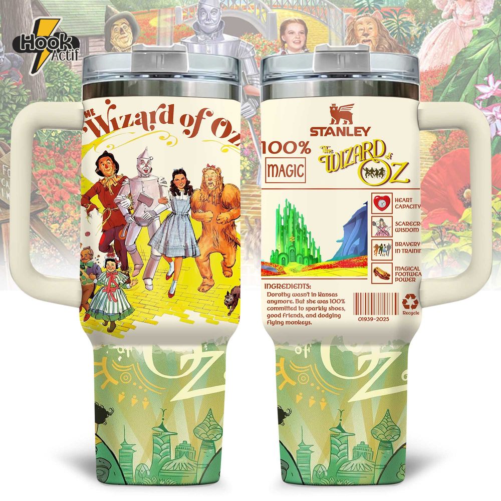 "The Wizard of Oz" New 2025 Limited Edition Stanley Tumbler "The Wizard of Oz" New 2025 Limited Edition Stanley Tumbler