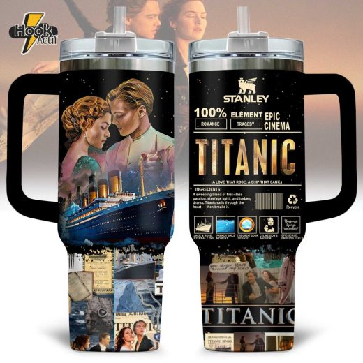 Titanic Epic Cinema “A Love That Rose, A Ship That Sank” Stanley Tumbler