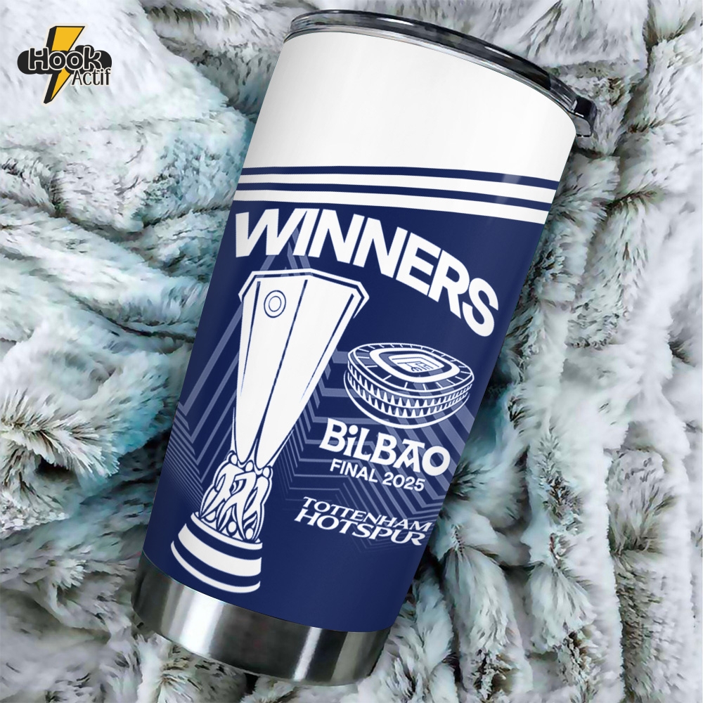Tottenham Hotspur Europa League Champions 2025 Tumbler Tottenham Hotspur Europa League Champions 2025 Tumbler