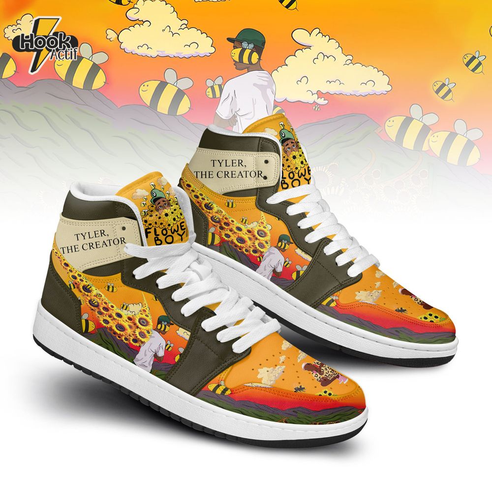 Tyler the Creator Air Jordan 1 Sneaker Tyler the Creator Air Jordan 1 Sneaker