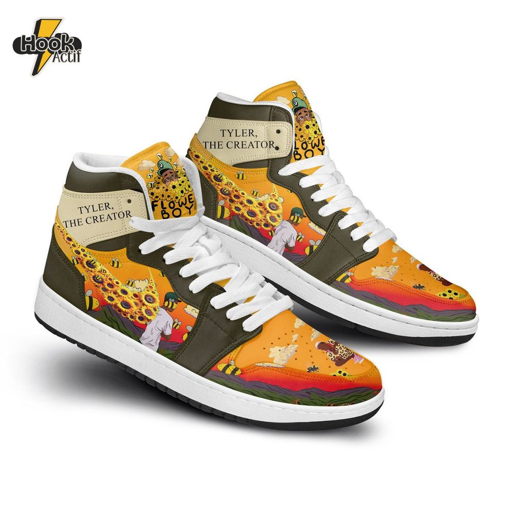Tyler the Creator Air Jordan 1 Sneaker Tyler the Creator Air Jordan 1 Sneaker