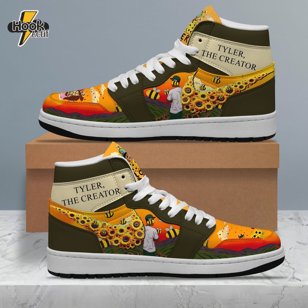 Tyler the Creator Air Jordan 1 Sneaker Tyler the Creator Air Jordan 1 Sneaker