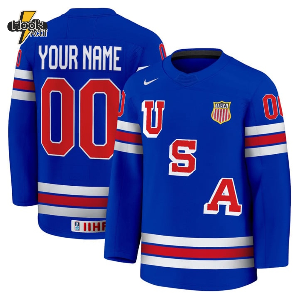 USA Hockey 2025 Premium Custom Hockey Jersey USA Hockey 2025 Premium Custom Hockey Jersey