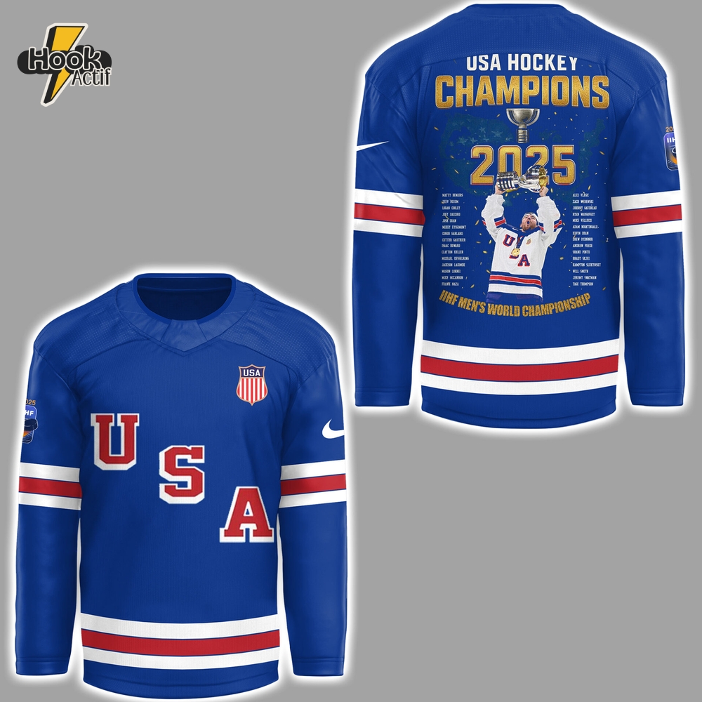 USA Hockey IIHF World Championship 2025 Hockey Jersey USA Hockey IIHF World Championship 2025 Hockey Jersey
