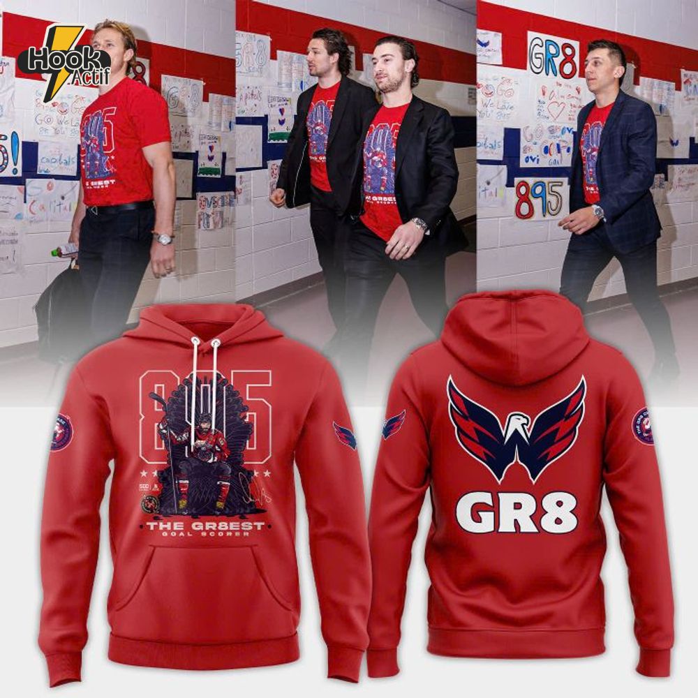 Washington Capitals X The Gr8est 2025 Hoodie Washington Capitals X The Gr8est 2025 Hoodie