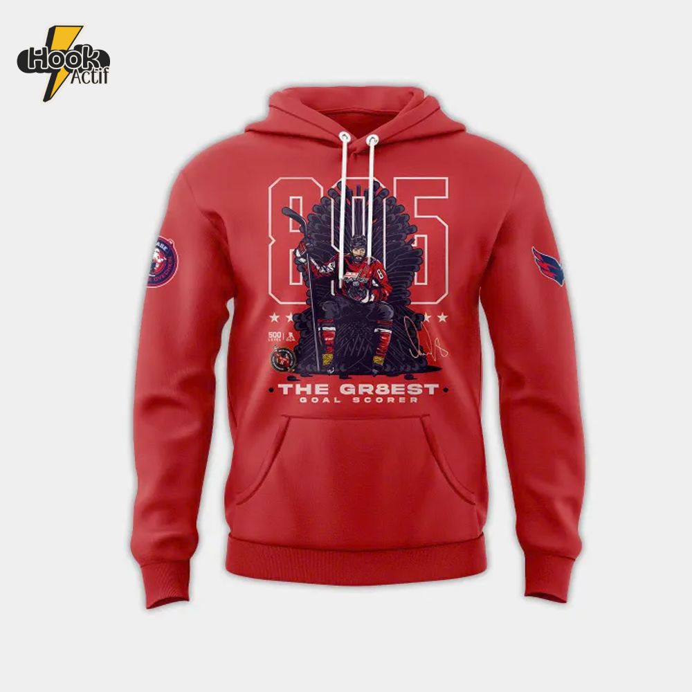 Washington Capitals X The Gr8est 2025 Hoodie Washington Capitals X The Gr8est 2025 Hoodie