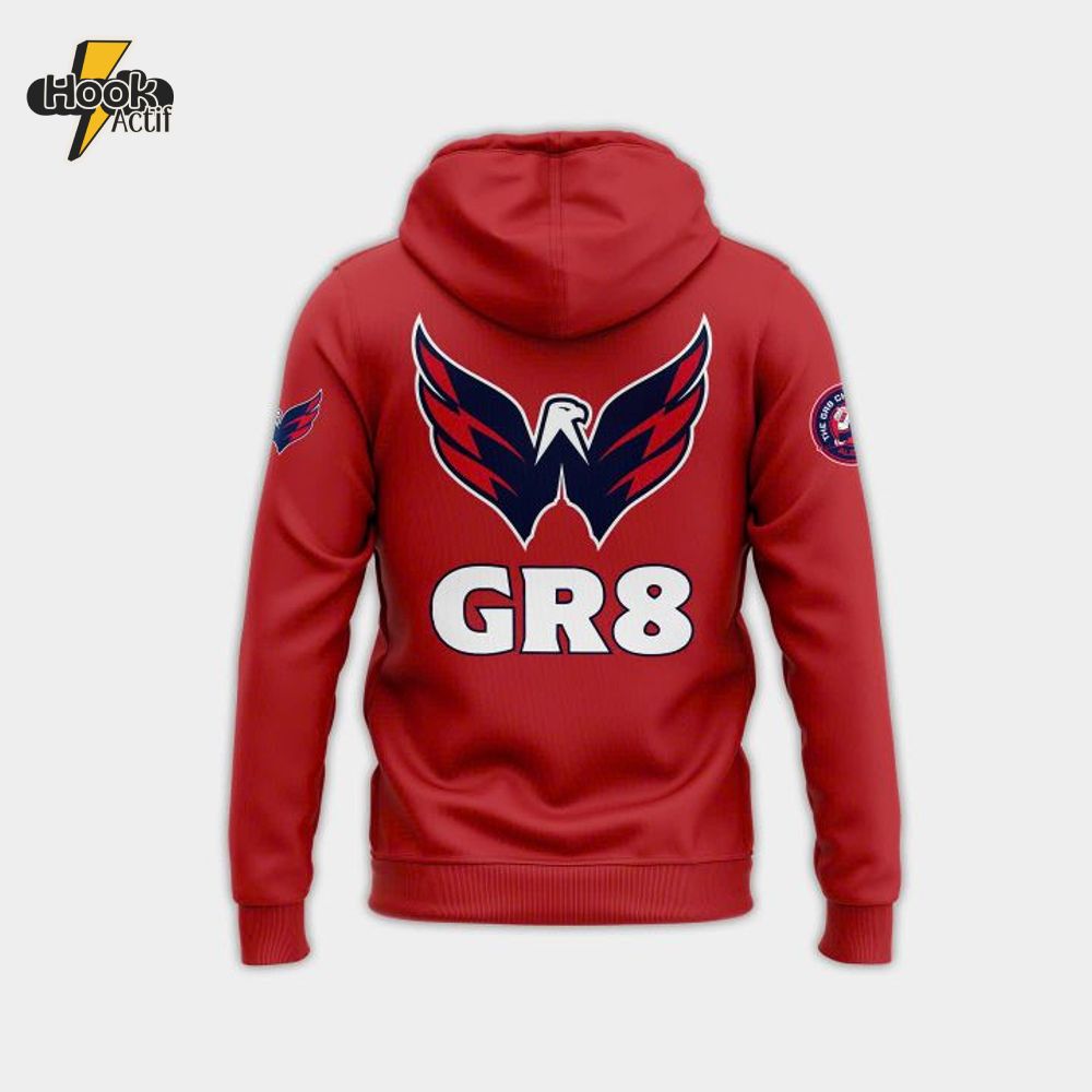 Washington Capitals X The Gr8est 2025 Hoodie Washington Capitals X The Gr8est 2025 Hoodie
