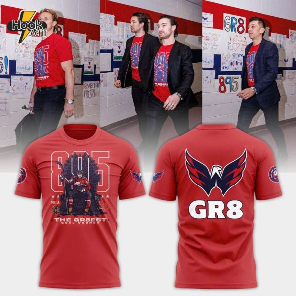 Washington Capitals X The Gr8est 2025 T-shirt