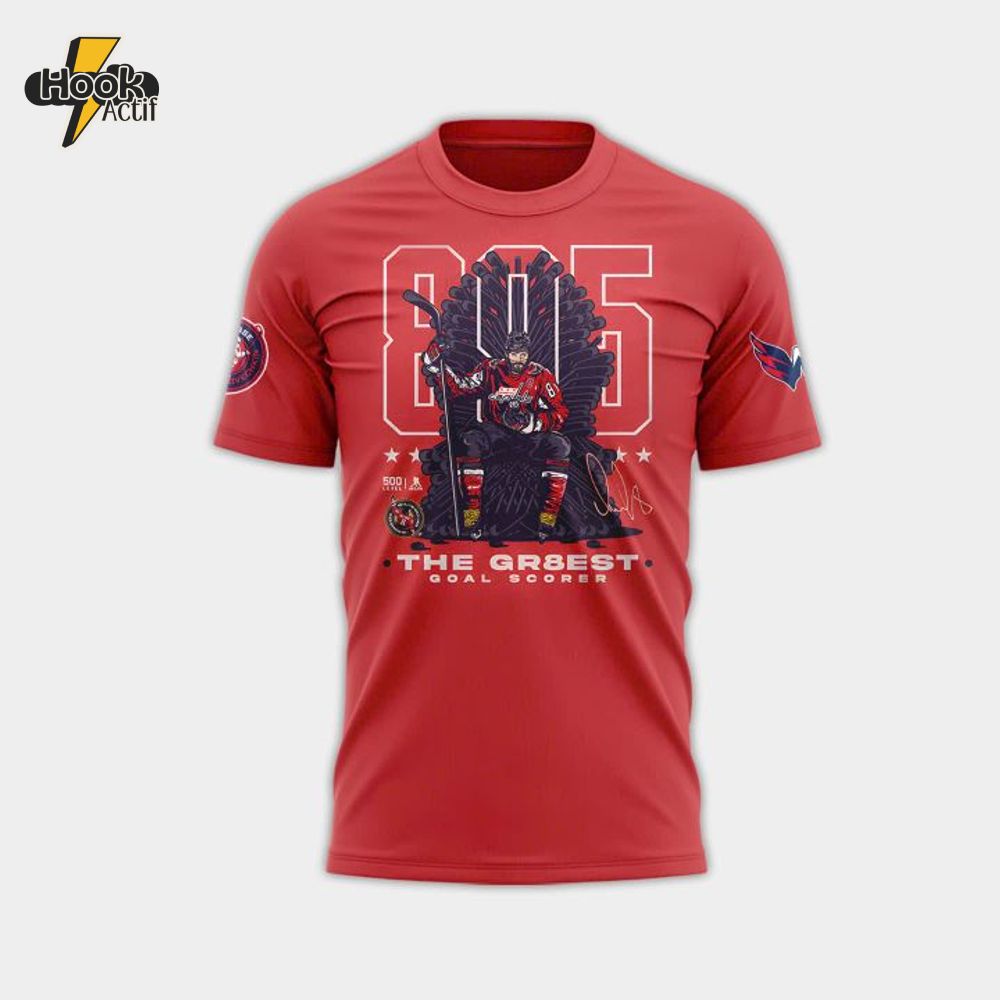Washington Capitals X The Gr8est 2025 T-shirt Washington Capitals X The Gr8est 2025 T-shirt