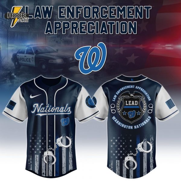 Washington Nationals MLB x Law Enforcement Appreciation 2025 Jersey