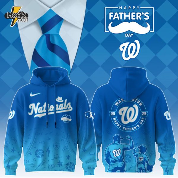 Washington Nationals Special Father’s Day Limited Edition Hoodie