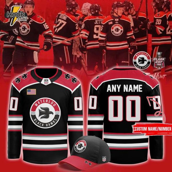 Waterloo Black Hawks Special New 2025 Hockey Jersey