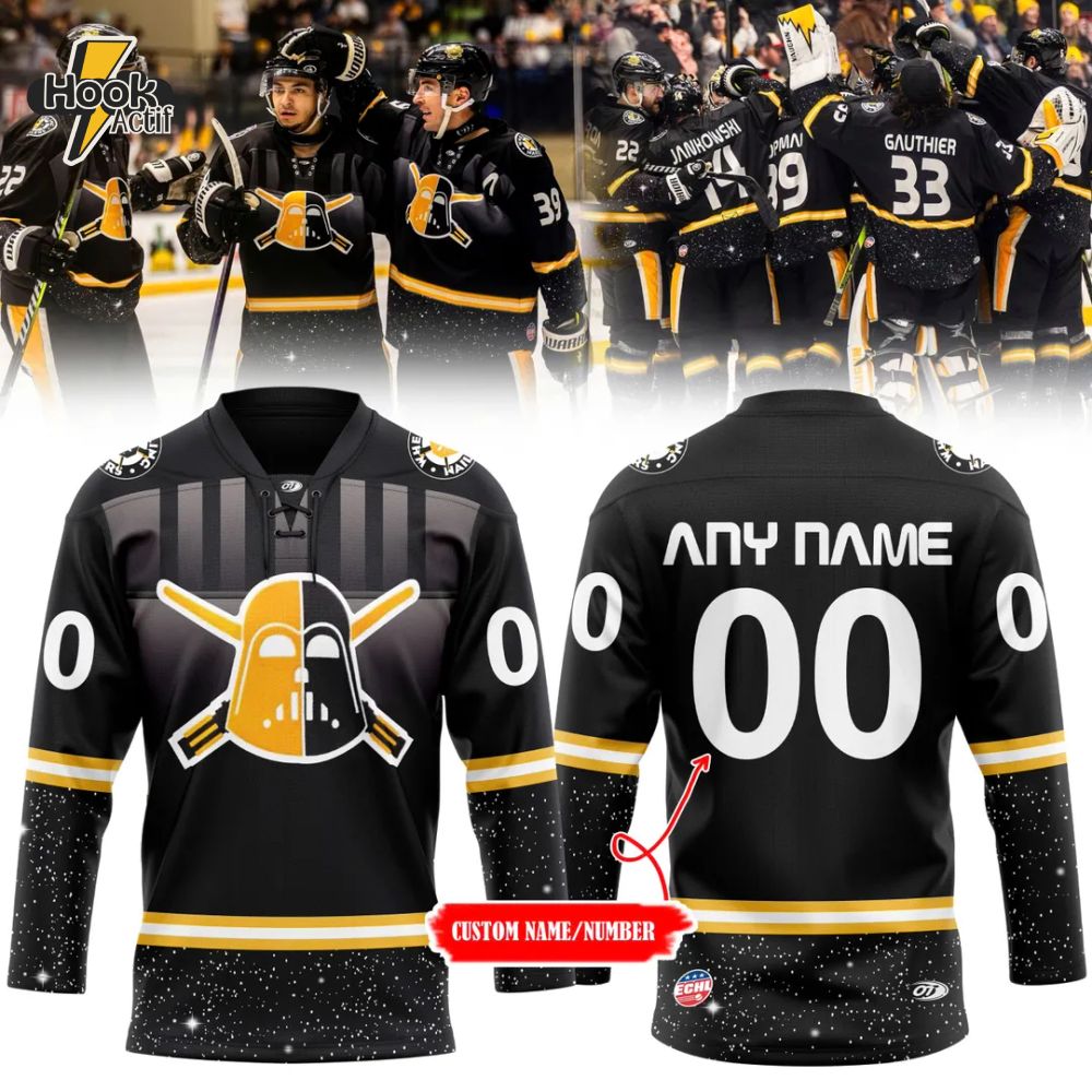 Wheeling Nailers x Star Wars Night 2025 Hockey Jersey Wheeling Nailers x Star Wars Night 2025 Hockey Jersey