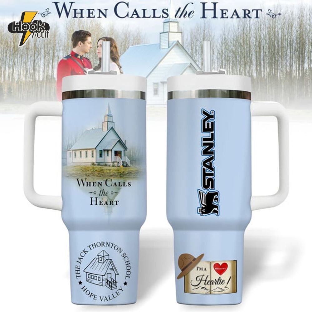 When Calls the Heart Special Tumbler 40oz with Handle When Calls the Heart Special Tumbler 40oz with Handle
