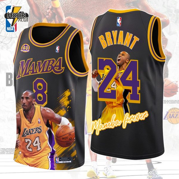 nba kobe bryant legend mamba forever los angeles lakers basketball jersey