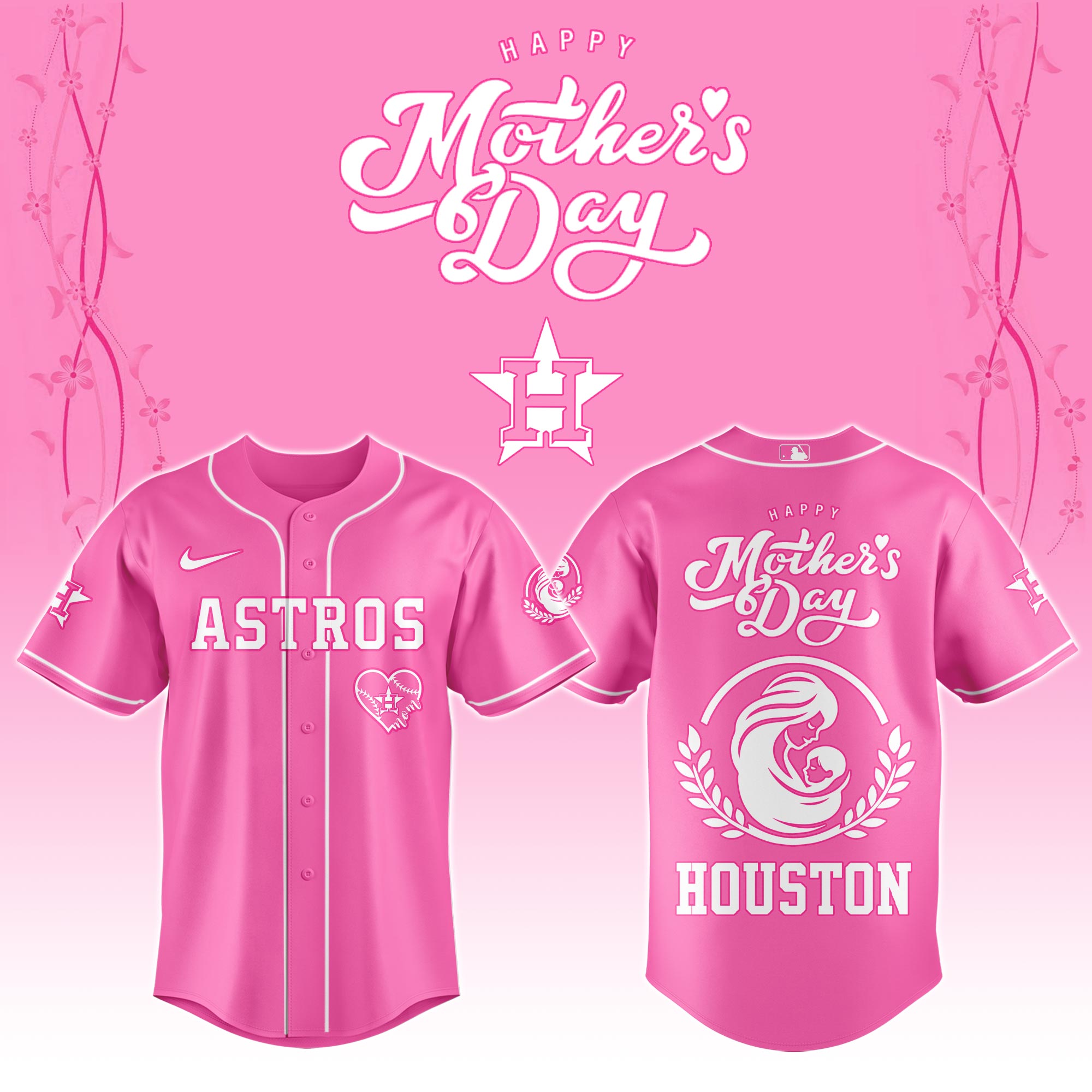 Houston Astros Special Motherã¢ââs Day Limited Edition Jersey Houston Astros Special Motherã¢ââs Day Limited Edition Jersey