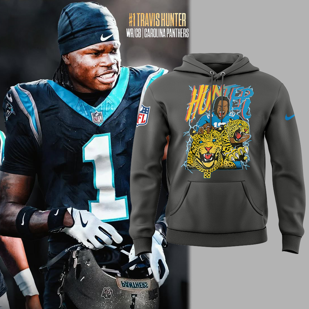 Jacksonville Jaguars x Travis Hunter Limited Edition Hoodie Jacksonville Jaguars x Travis Hunter Limited Edition Hoodie