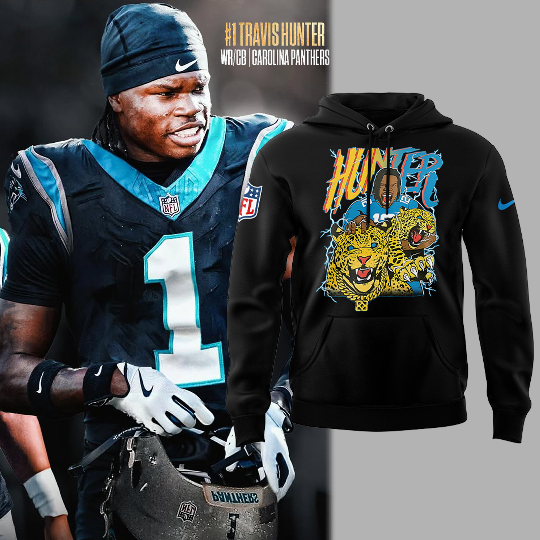Jacksonville Jaguars x Travis Hunter Limited Edition Hoodie Jacksonville Jaguars x Travis Hunter Limited Edition Hoodie