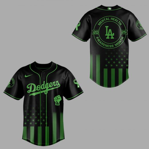 Los Angeles Dodgers x Mental Health Awareness Month 2025 Jersey