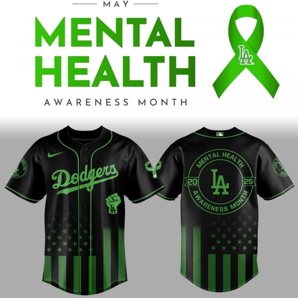 Los Angeles Dodgers x Mental Health Awareness Month 2025 Jersey