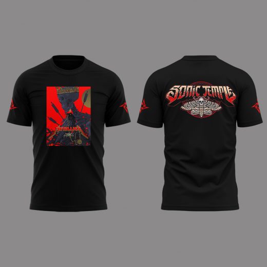 Metallica Music Concert Sonic Temple Limited Edition T-shirt