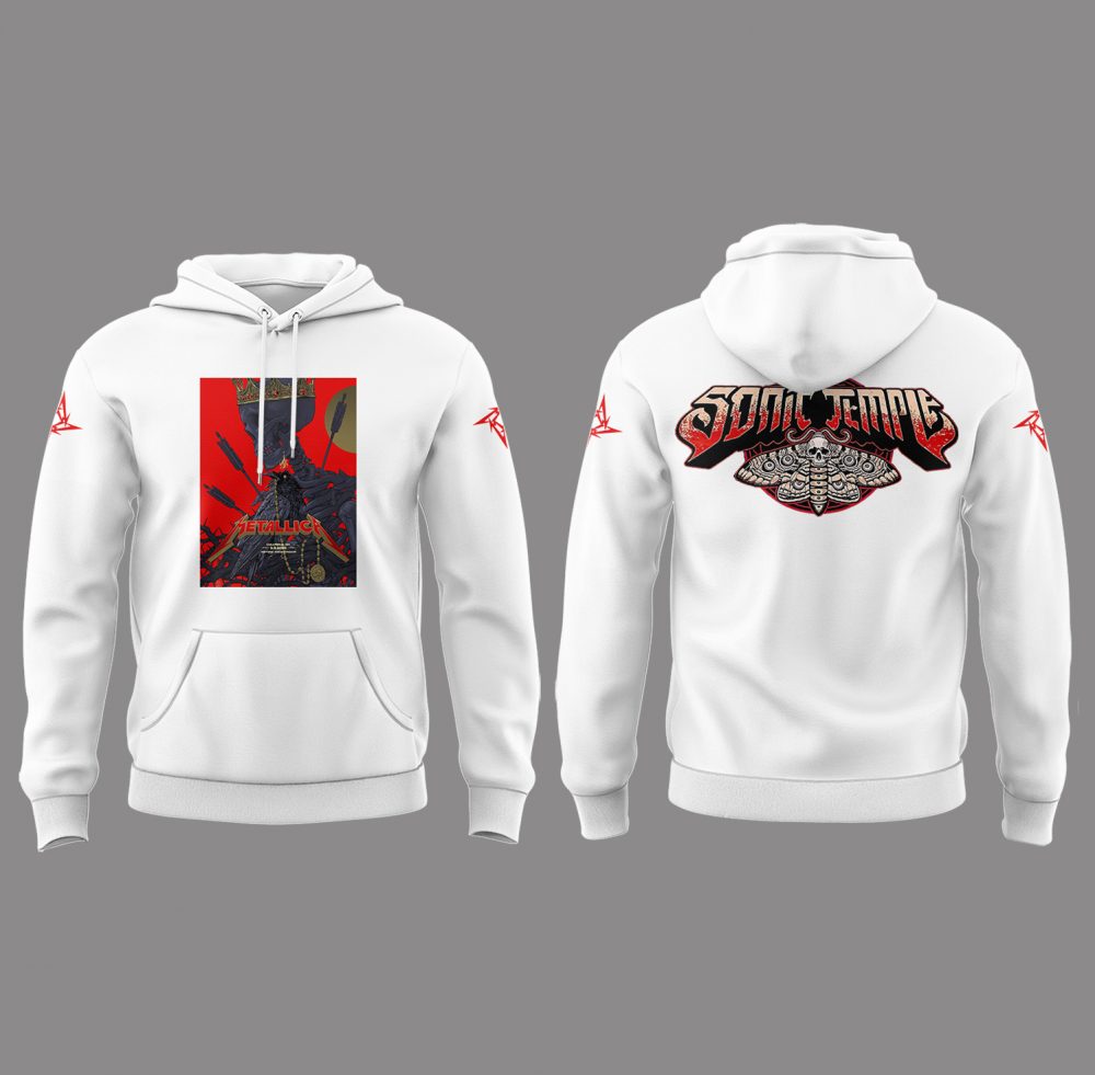Metallica Music Concert Sonic Temple Limited Edition Hoodie