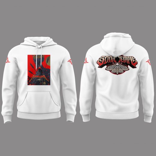 Metallica Music Concert Sonic Temple Limited Edition Hoodie