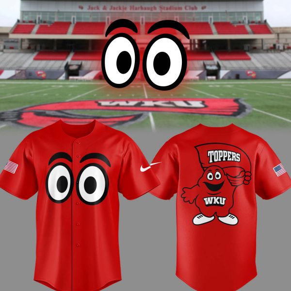 WKU Hilltoppers Special Mascot Baseball Jersey