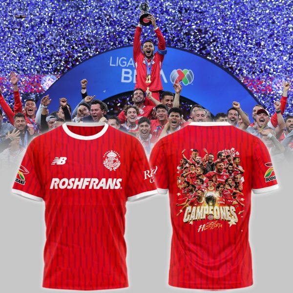 Toluca FC 2025 Clausura CAMPEONES Limited Shirt
