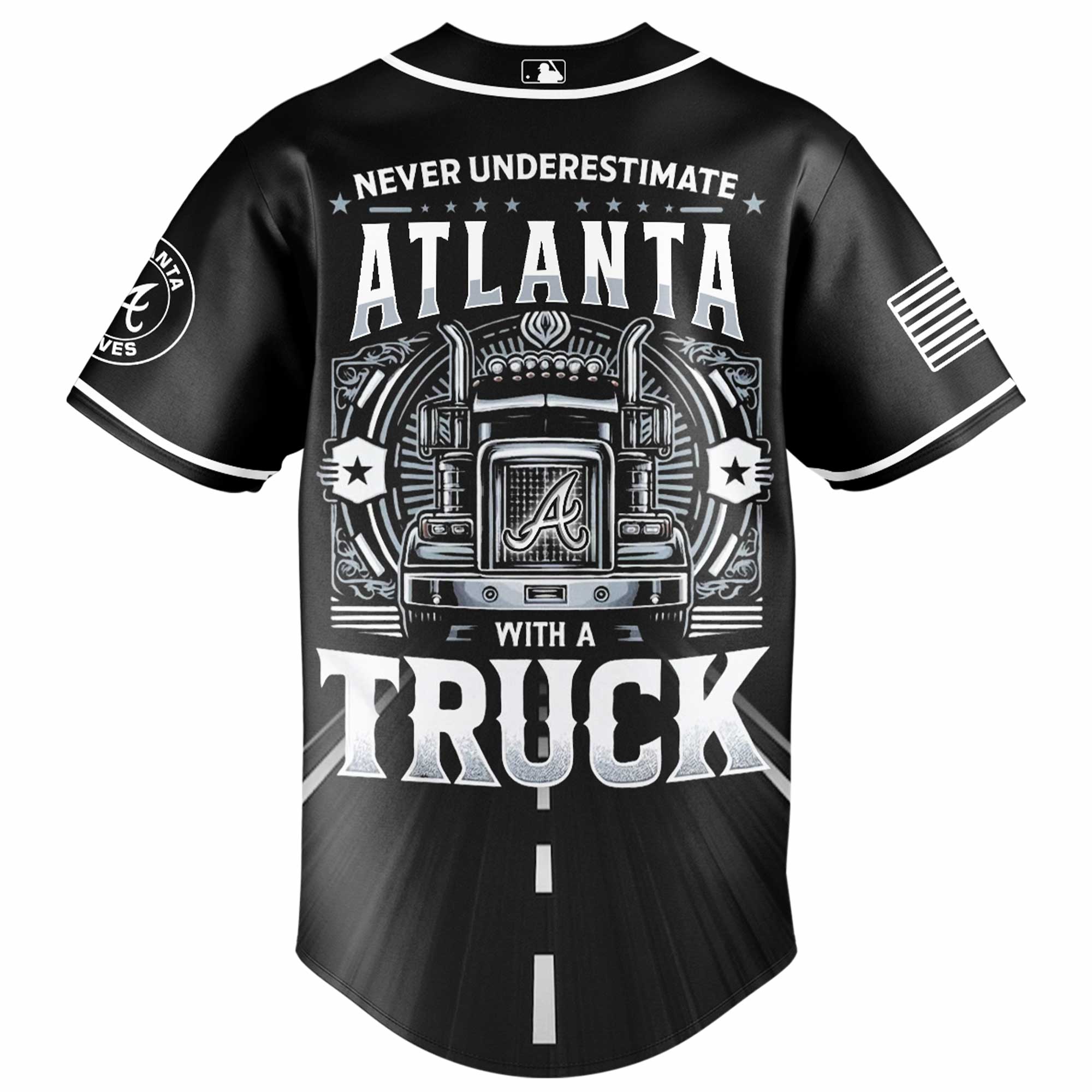 Atlanta Braves Mlb X Truck Driver Appreciation Week Jersey Atlanta Braves Mlb X Truck Driver Appreciation Week Jersey