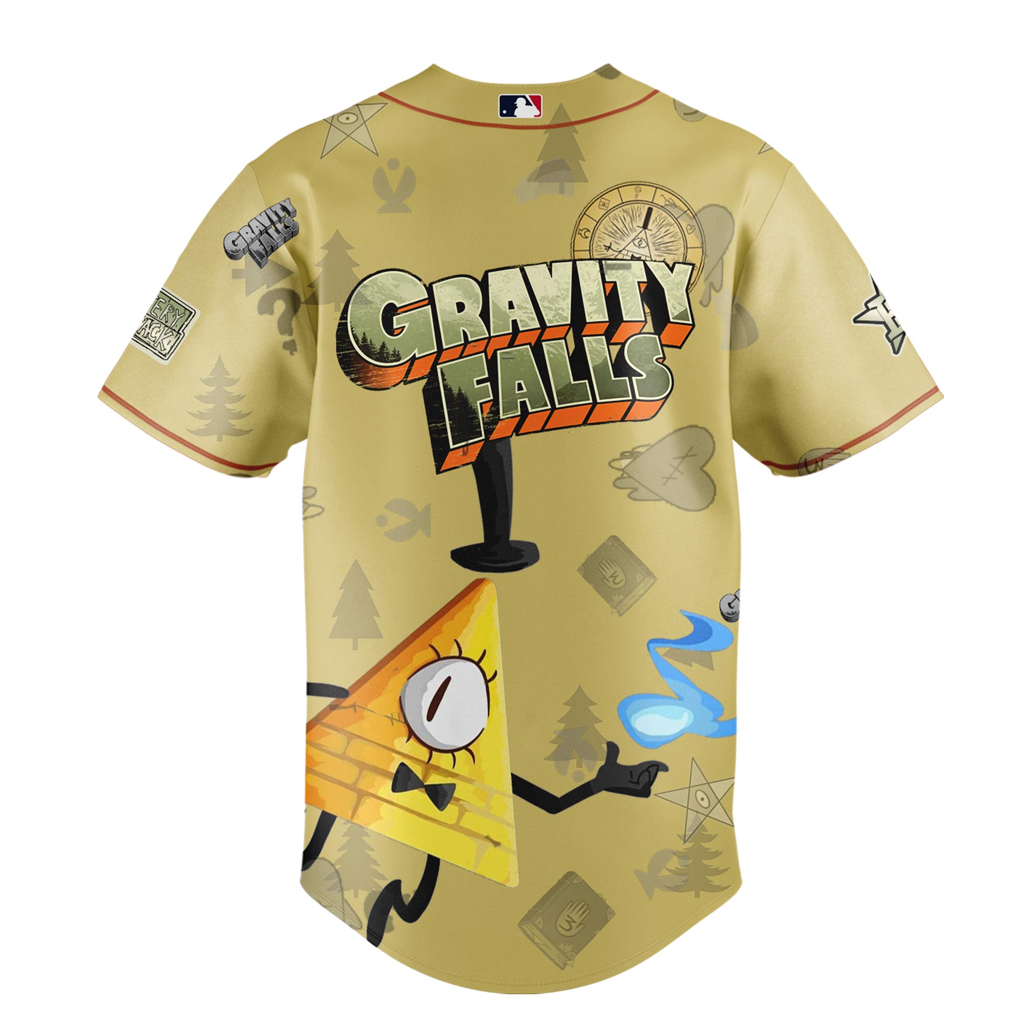 Houston Astros x Gravity Falls Baseball Jersey Houston Astros x Gravity Falls Baseball Jersey