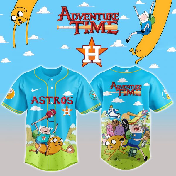 Houston Astros MLB x Adventure Time 2025 Jersey