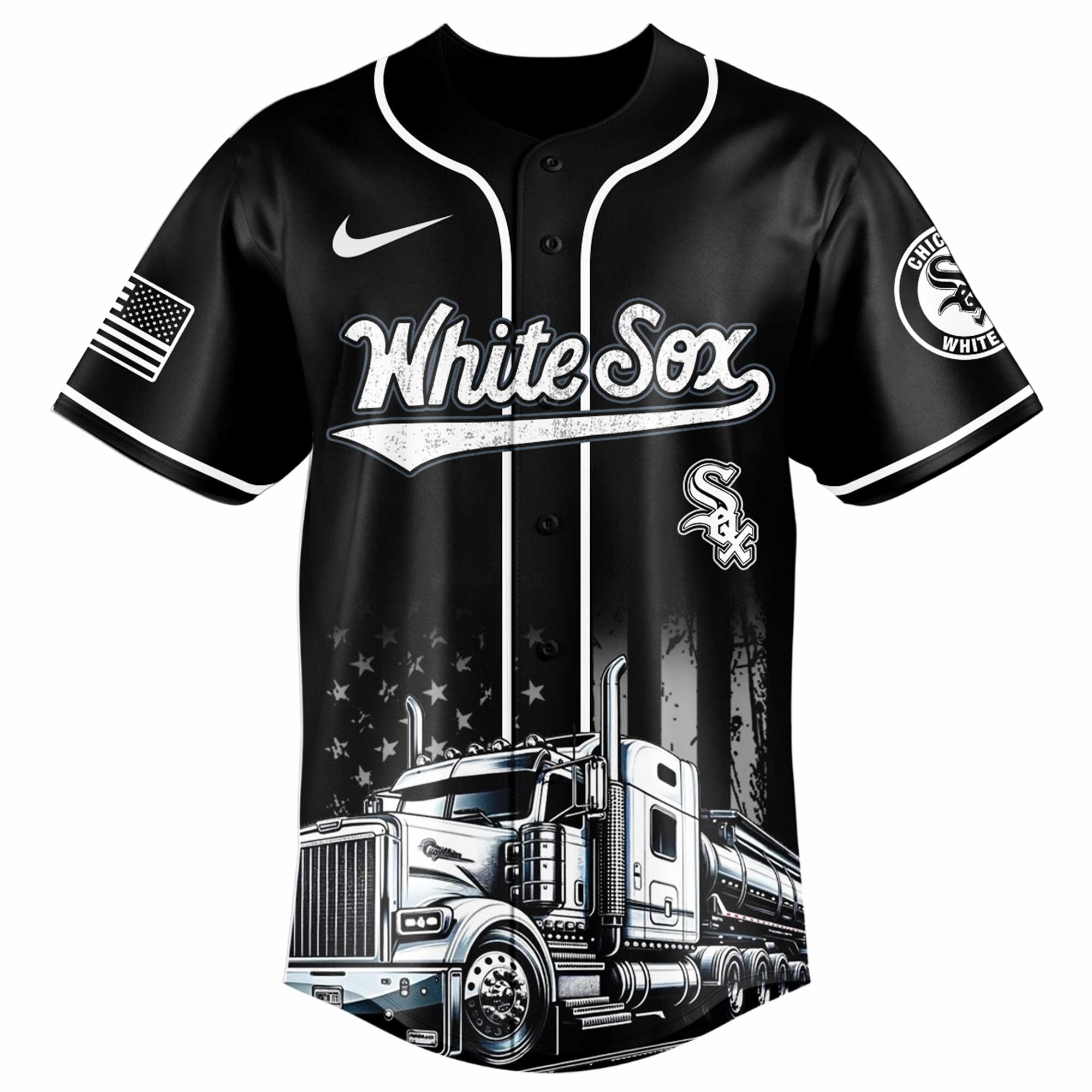 Chicago White Sox Mlb X Truck Driver Appreciation Week Jersey Chicago White Sox Mlb X Truck Driver Appreciation Week Jersey