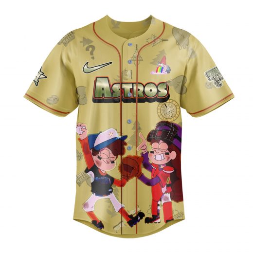 Houston Astros x Gravity Falls Baseball Jersey